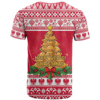 Poland Christmas T Shirt Oh Pierogi Tree - Wonder Print Shop