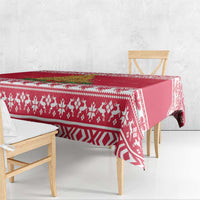 Poland Christmas Tablecloth Oh Pierogi Tree - Wonder Print Shop