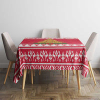 Poland Christmas Tablecloth Oh Pierogi Tree - Wonder Print Shop