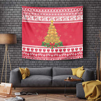 Poland Christmas Tapestry Oh Pierogi Tree - Wonder Print Shop