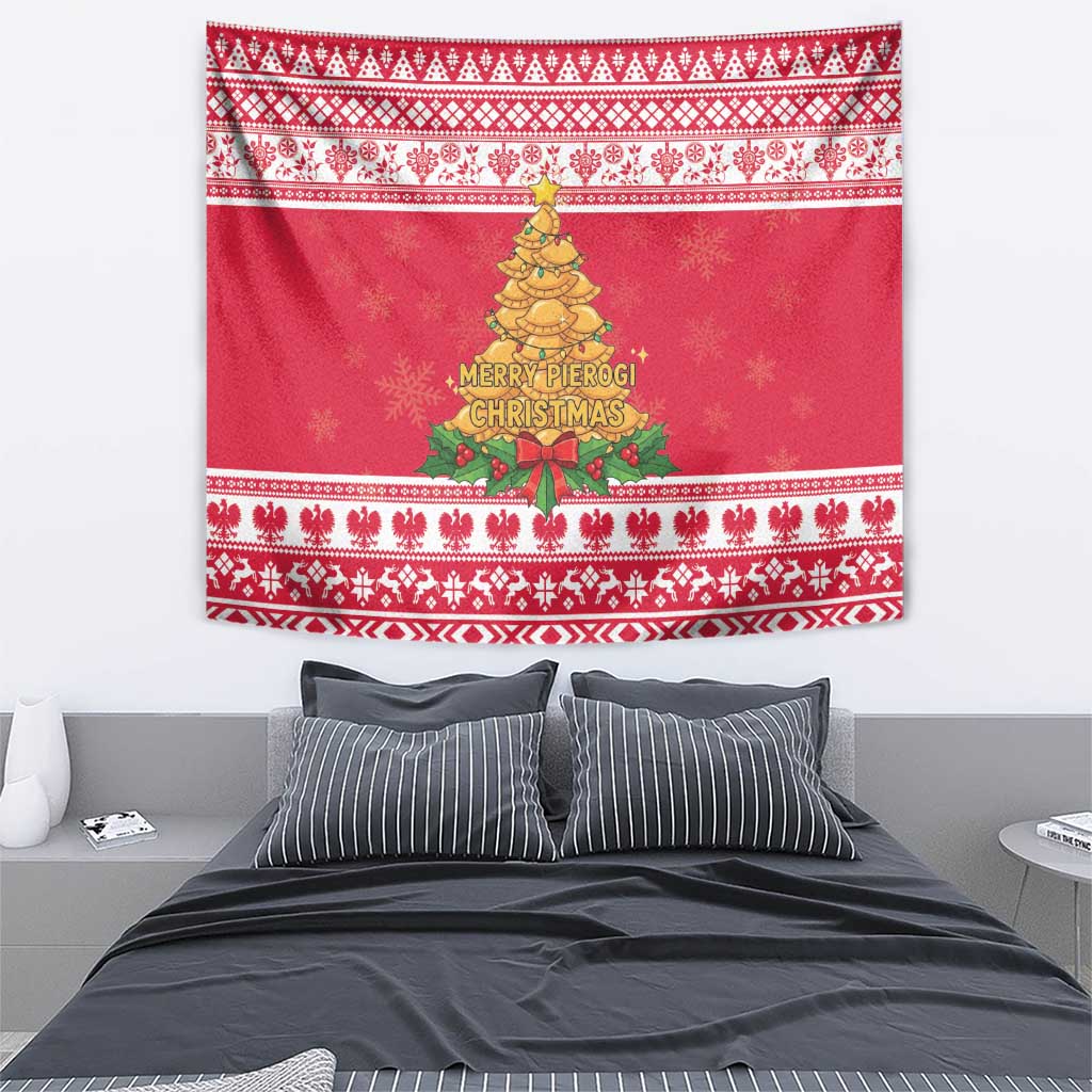 Poland Christmas Tapestry Oh Pierogi Tree - Wonder Print Shop