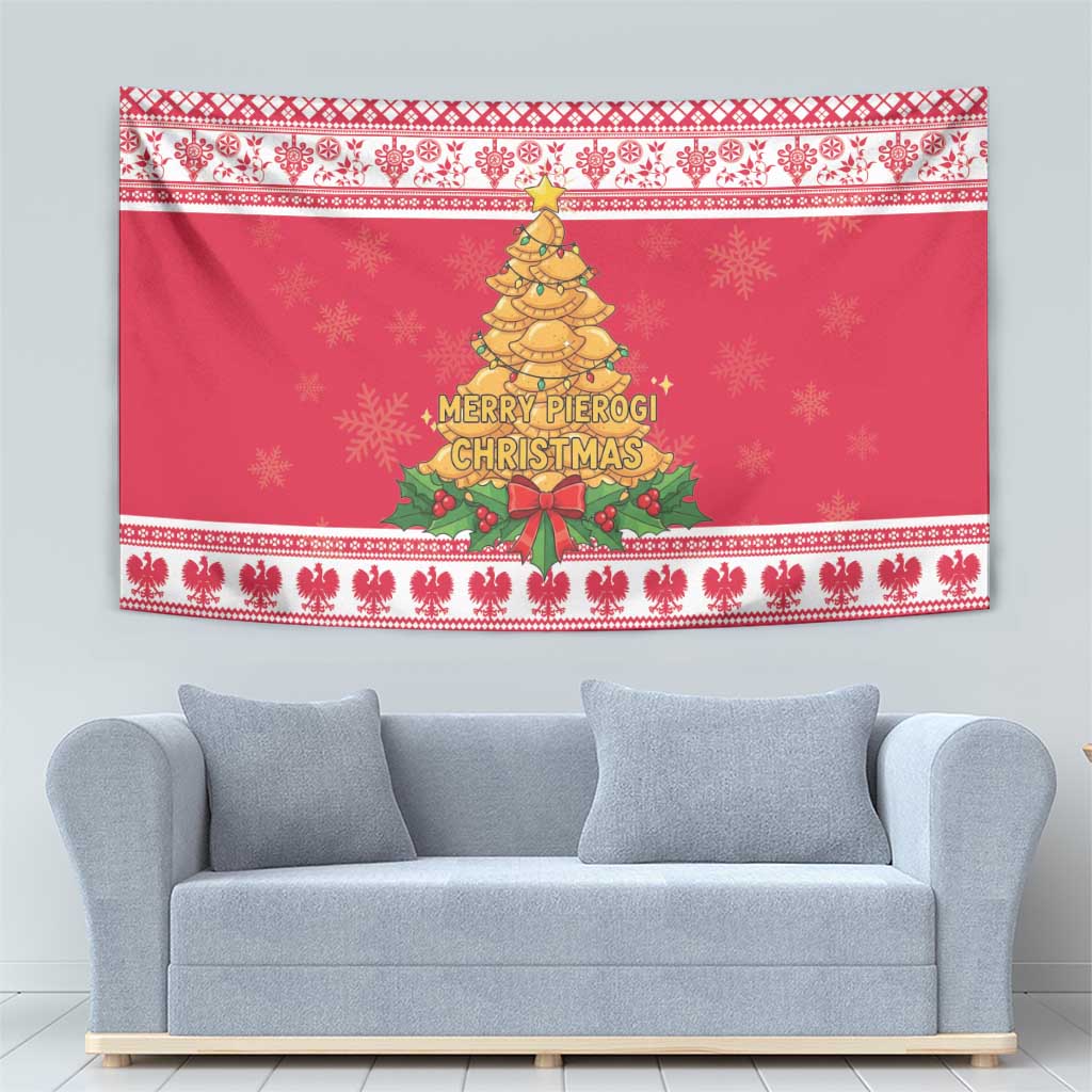 Poland Christmas Tapestry Oh Pierogi Tree - Wonder Print Shop