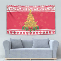 Poland Christmas Tapestry Oh Pierogi Tree - Wonder Print Shop
