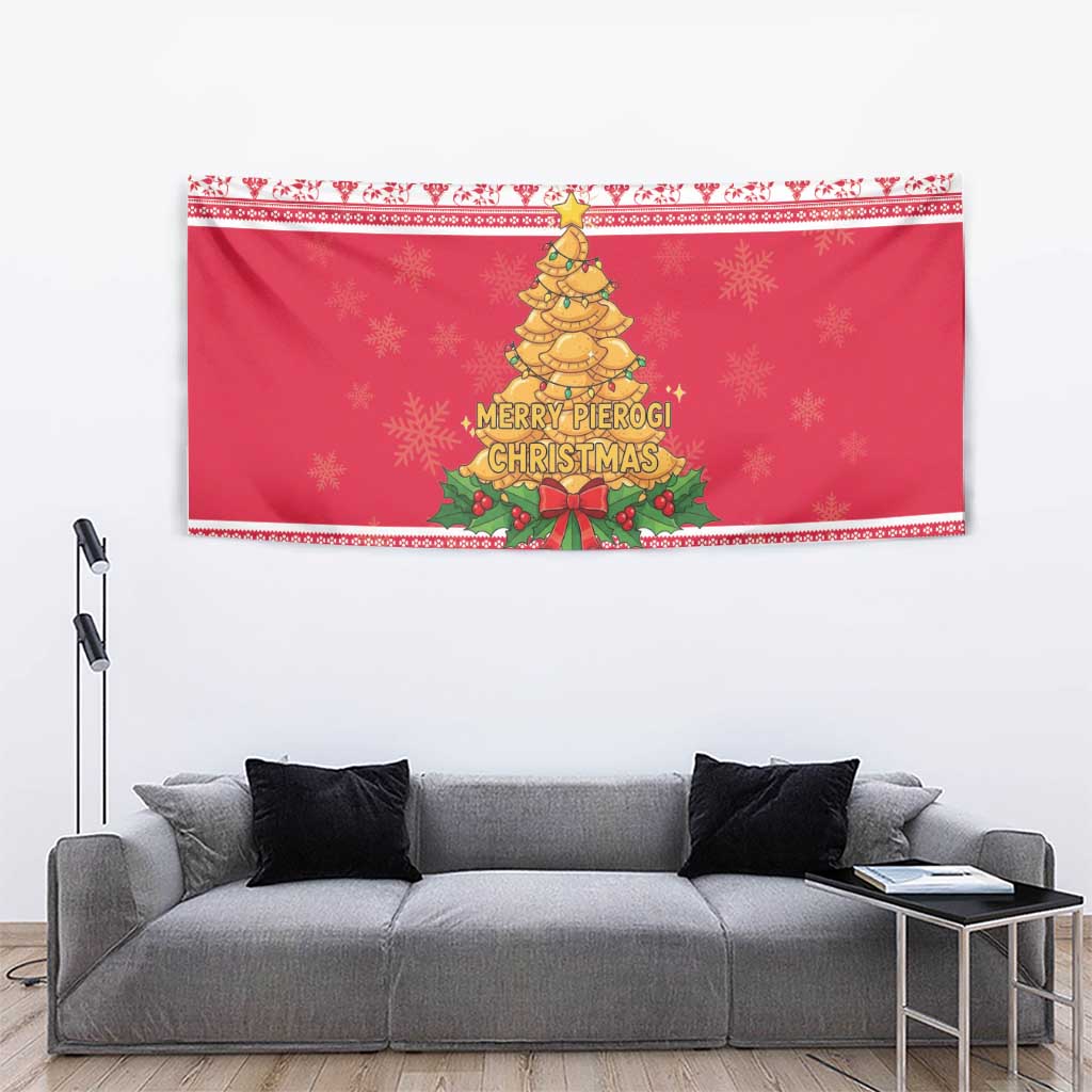 Poland Christmas Tapestry Oh Pierogi Tree - Wonder Print Shop