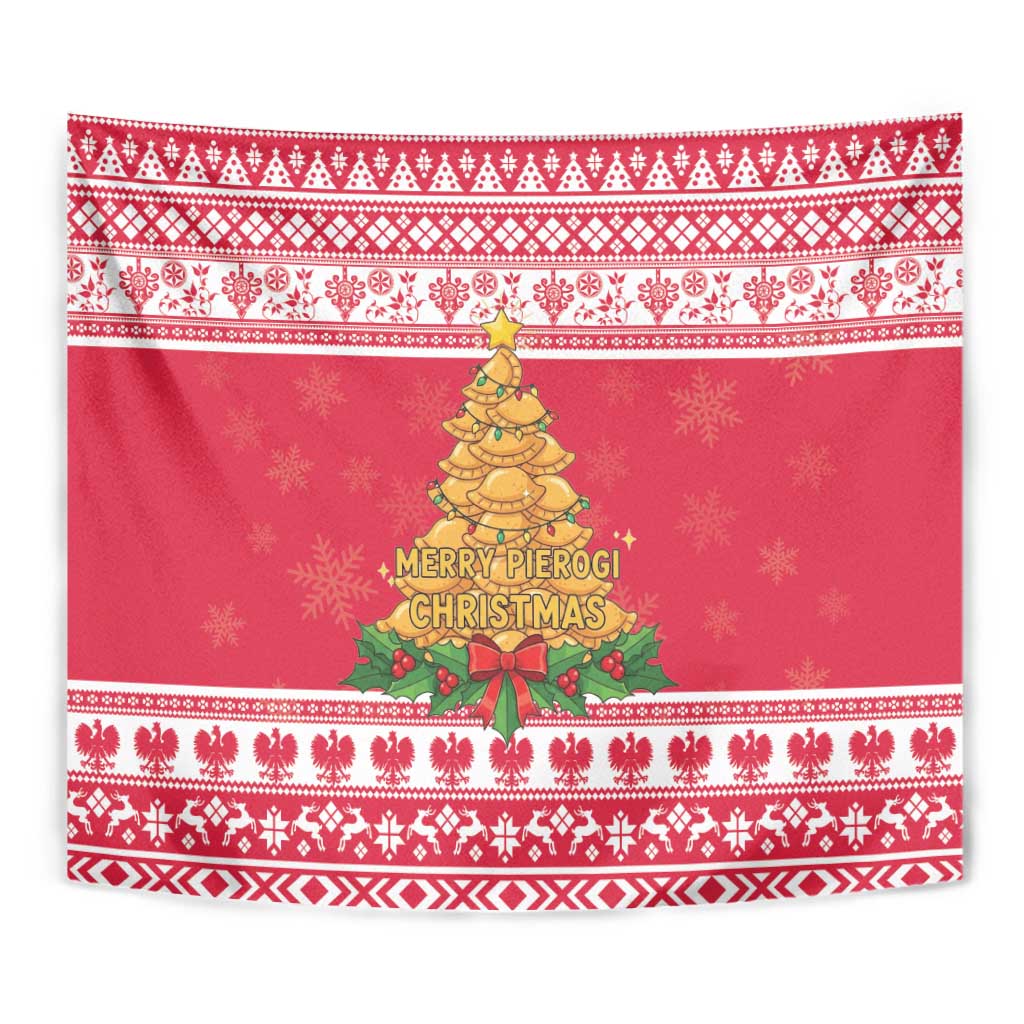 Poland Christmas Tapestry Oh Pierogi Tree - Wonder Print Shop
