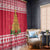 Poland Christmas Window Curtain Oh Pierogi Tree - Wonder Print Shop