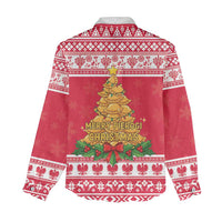 Poland Christmas Women Casual Shirt Oh Pierogi Tree - Wonder Print Shop