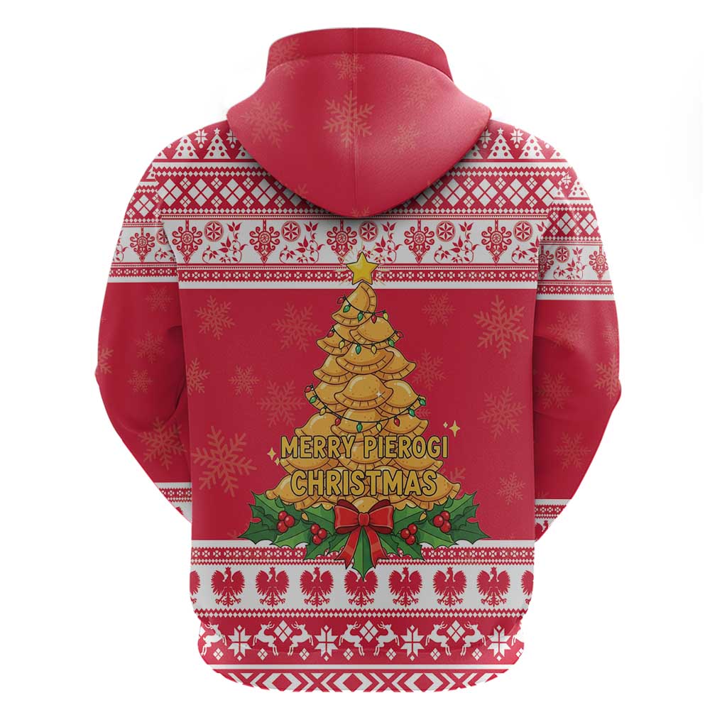 Poland Christmas Zip Hoodie Oh Pierogi Tree - Wonder Print Shop