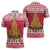 Poland Christmas Zipper Polo Shirt Oh Pierogi Tree - Wonder Print Shop