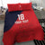 Custom Bailiwick of Jersey Cricket Bedding Set Jer Lions Champion Red Version - Wonder Print Shop