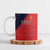 Custom Bailiwick of Jersey Cricket Ceramic Mug Jer Lions Champion Red Version - Wonder Print Shop
