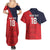 Custom Bailiwick of Jersey Cricket Couples Matching Summer Maxi Dress and Hawaiian Shirt Jer Lions Champion Red Version - Wonder Print Shop