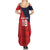 Custom Bailiwick of Jersey Cricket Family Matching Summer Maxi Dress and Hawaiian Shirt Jer Lions Champion Red Version - Wonder Print Shop