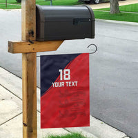 Custom Bailiwick of Jersey Cricket Garden Flag Jer Lions Champion Red Version - Wonder Print Shop