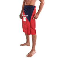 Custom Bailiwick of Jersey Cricket Lavalava Jer Lions Champion Red Version - Wonder Print Shop