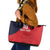Custom Bailiwick of Jersey Cricket Leather Tote Bag Jer Lions Champion Red Version - Wonder Print Shop