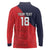 Custom Bailiwick of Jersey Cricket Long Sleeve Polo Shirt Jer Lions Champion Red Version - Wonder Print Shop