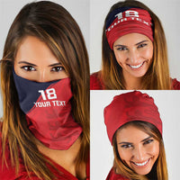 Custom Bailiwick of Jersey Cricket Neck Gaiter Jer Lions Champion Red Version - Wonder Print Shop