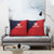 Custom Bailiwick of Jersey Cricket Pillow Cover Jer Lions Champion Red Version - Wonder Print Shop