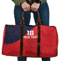 Custom Bailiwick of Jersey Cricket Travel Bag Jer Lions Champion Red Version - Wonder Print Shop