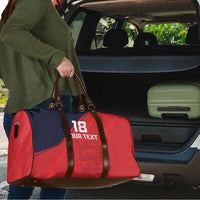 Custom Bailiwick of Jersey Cricket Travel Bag Jer Lions Champion Red Version - Wonder Print Shop