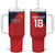 Custom Bailiwick of Jersey Cricket Tumbler With Handle Jer Lions Champion Red Version - Wonder Print Shop