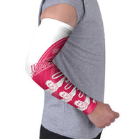 Custom Bailiwick of Jersey Cricket Arm Sleeves Jer Lions Champion Pink Version - Wonder Print Shop