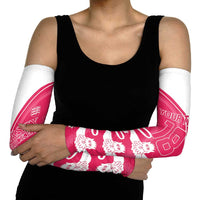 Custom Bailiwick of Jersey Cricket Arm Sleeves Jer Lions Champion Pink Version - Wonder Print Shop