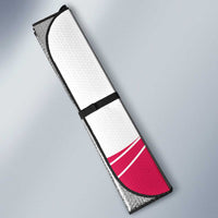 Custom Bailiwick of Jersey Cricket Auto Sun Shade Jer Lions Champion Pink Version - Wonder Print Shop