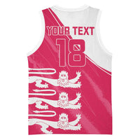 Custom Bailiwick of Jersey Cricket Basketball Jersey Jer Lions Champion Pink Version - Wonder Print Shop