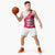 Custom Bailiwick of Jersey Cricket Basketball Jersey Jer Lions Champion Pink Version - Wonder Print Shop