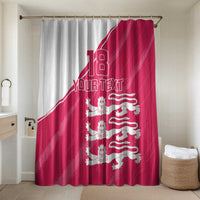 Custom Bailiwick of Jersey Cricket Bathroom Set Jer Lions Champion Pink Version - Wonder Print Shop