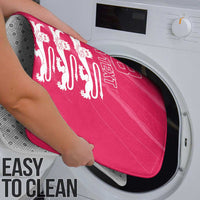 Custom Bailiwick of Jersey Cricket Bathroom Set Jer Lions Champion Pink Version - Wonder Print Shop