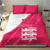 Custom Bailiwick of Jersey Cricket Bedding Set Jer Lions Champion Pink Version - Wonder Print Shop