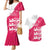 Custom Bailiwick of Jersey Cricket Couples Matching Mermaid Dress and Hawaiian Shirt Jer Lions Champion Pink Version - Wonder Print Shop