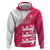 Custom Bailiwick of Jersey Cricket Hoodie Jer Lions Champion Pink Version - Wonder Print Shop
