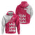 Custom Bailiwick of Jersey Cricket Hoodie Jer Lions Champion Pink Version - Wonder Print Shop