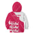 Custom Bailiwick of Jersey Cricket Kid Hoodie Jer Lions Champion Pink Version - Wonder Print Shop