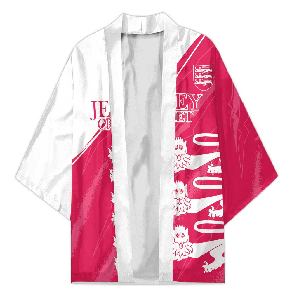 Custom Bailiwick of Jersey Cricket Kimono Jer Lions Champion Pink Version - Wonder Print Shop