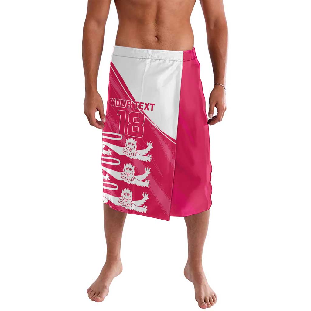 Custom Bailiwick of Jersey Cricket Lavalava Jer Lions Champion Pink Version - Wonder Print Shop