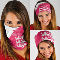 Custom Bailiwick of Jersey Cricket Neck Gaiter Jer Lions Champion Pink Version - Wonder Print Shop