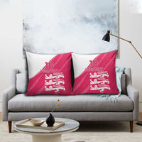 Custom Bailiwick of Jersey Cricket Pillow Cover Jer Lions Champion Pink Version - Wonder Print Shop