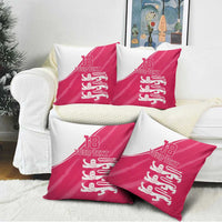 Custom Bailiwick of Jersey Cricket Pillow Cover Jer Lions Champion Pink Version - Wonder Print Shop