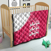 Custom Bailiwick of Jersey Cricket Quilt Jer Lions Champion Pink Version - Wonder Print Shop