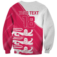 Custom Bailiwick of Jersey Cricket Sweatshirt Jer Lions Champion Pink Version - Wonder Print Shop