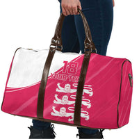 Custom Bailiwick of Jersey Cricket Travel Bag Jer Lions Champion Pink Version - Wonder Print Shop