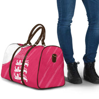 Custom Bailiwick of Jersey Cricket Travel Bag Jer Lions Champion Pink Version - Wonder Print Shop