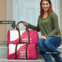 Custom Bailiwick of Jersey Cricket Travel Bag Jer Lions Champion Pink Version - Wonder Print Shop