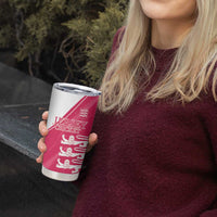 Custom Bailiwick of Jersey Cricket Tumbler Cup Jer Lions Champion Pink Version - Wonder Print Shop