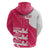 Custom Bailiwick of Jersey Cricket Zip Hoodie Jer Lions Champion Pink Version - Wonder Print Shop